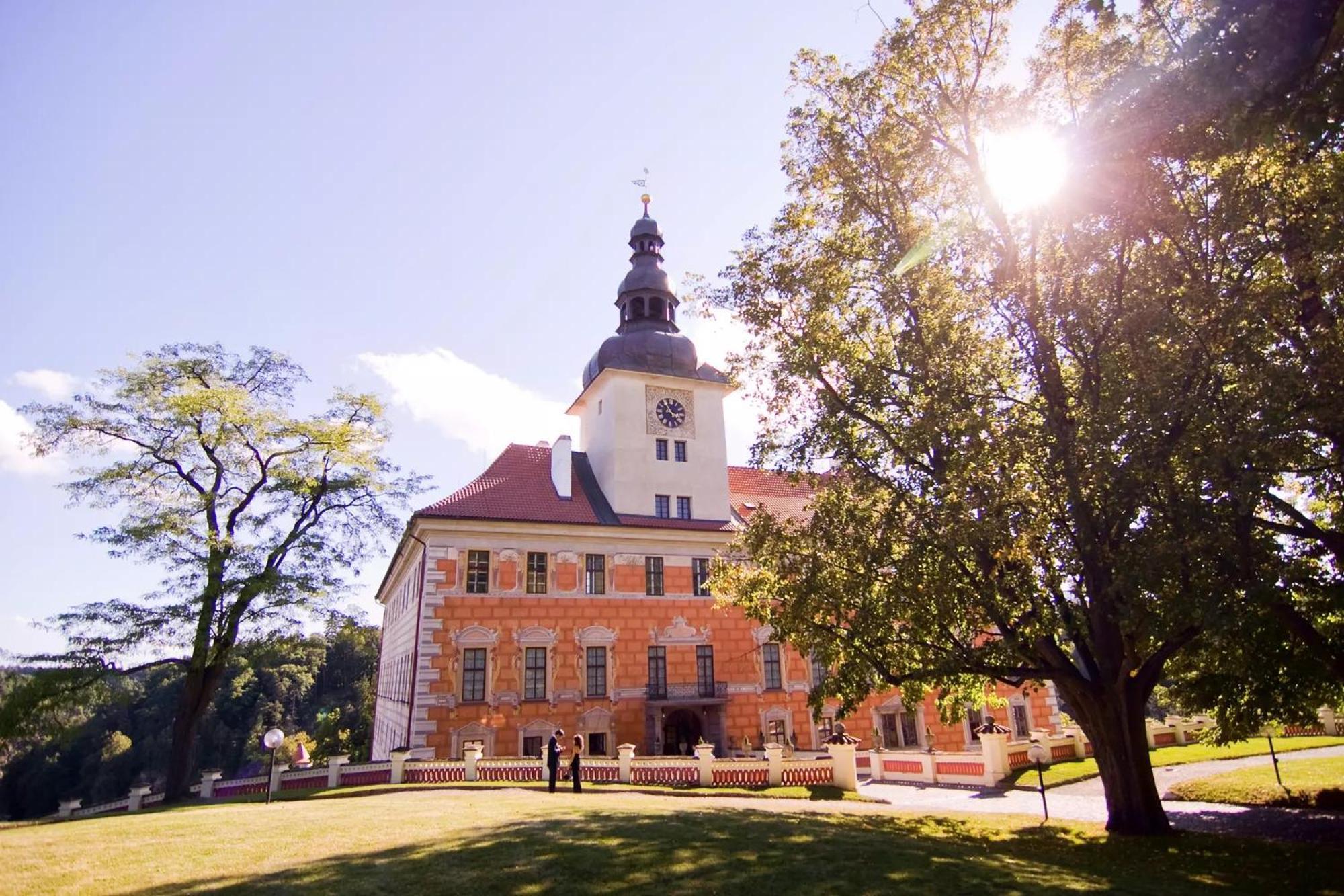 Wellness Srub U Holubu Villa Malsice Kültér fotó