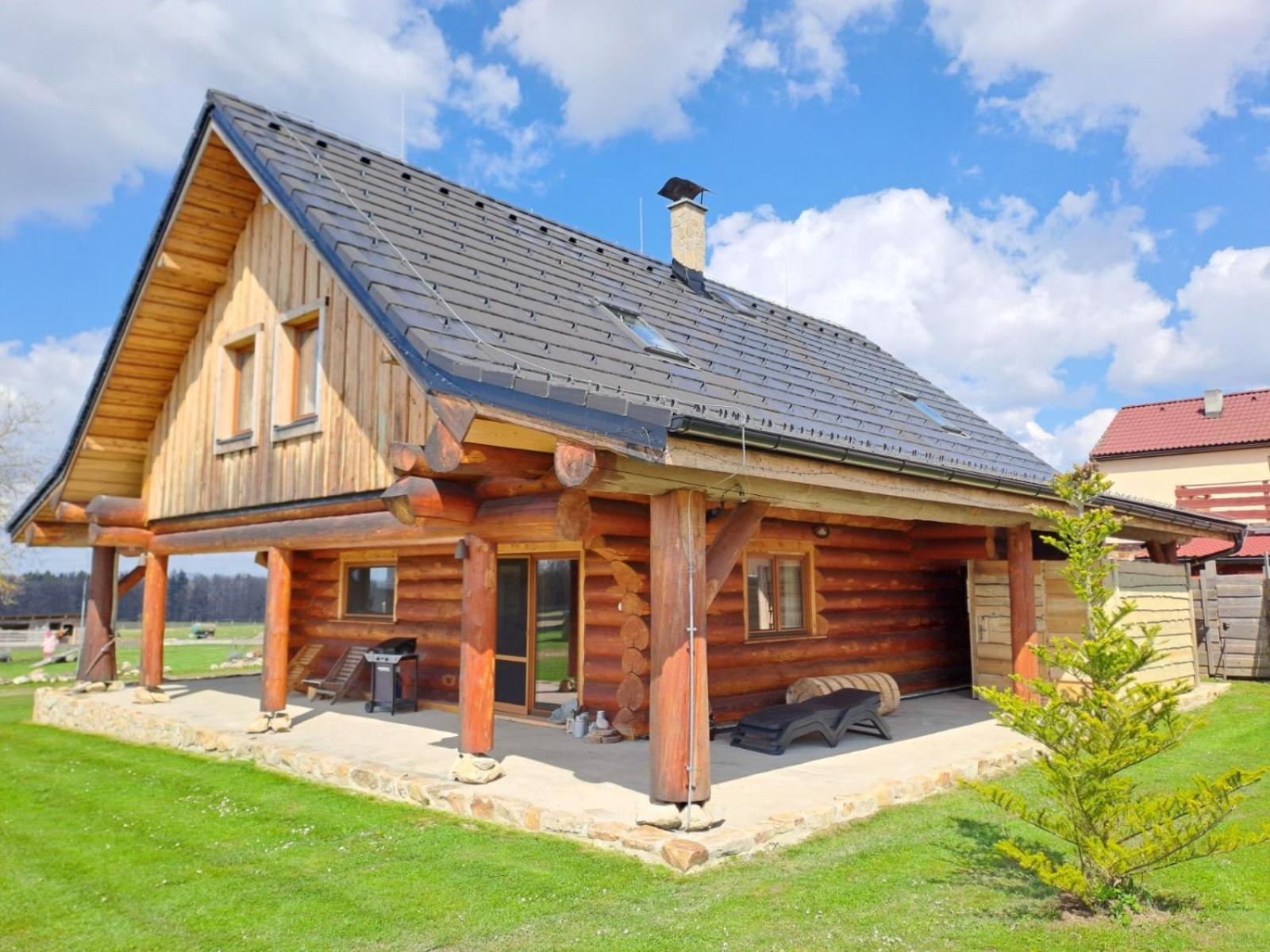 Wellness Srub U Holubu Villa Malsice Kültér fotó
