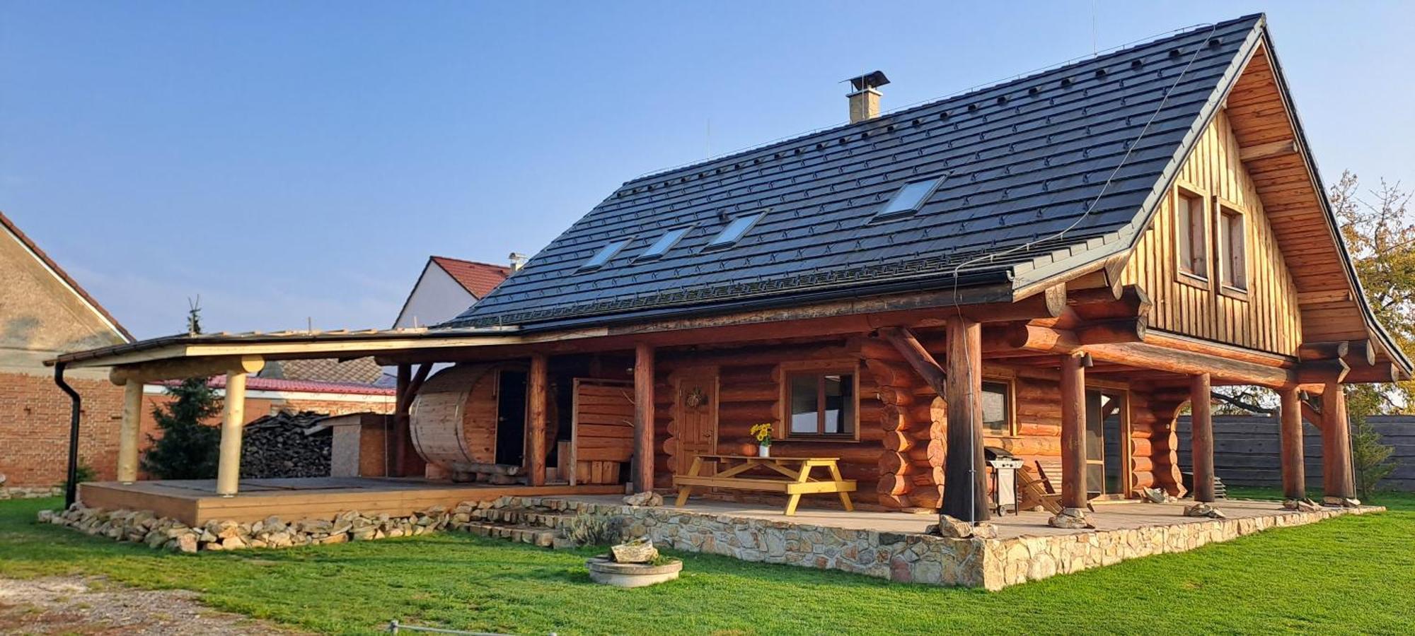 Wellness Srub U Holubu Villa Malsice Kültér fotó