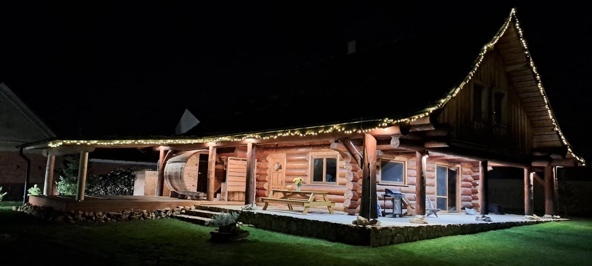 Wellness Srub U Holubu Villa Malsice Kültér fotó