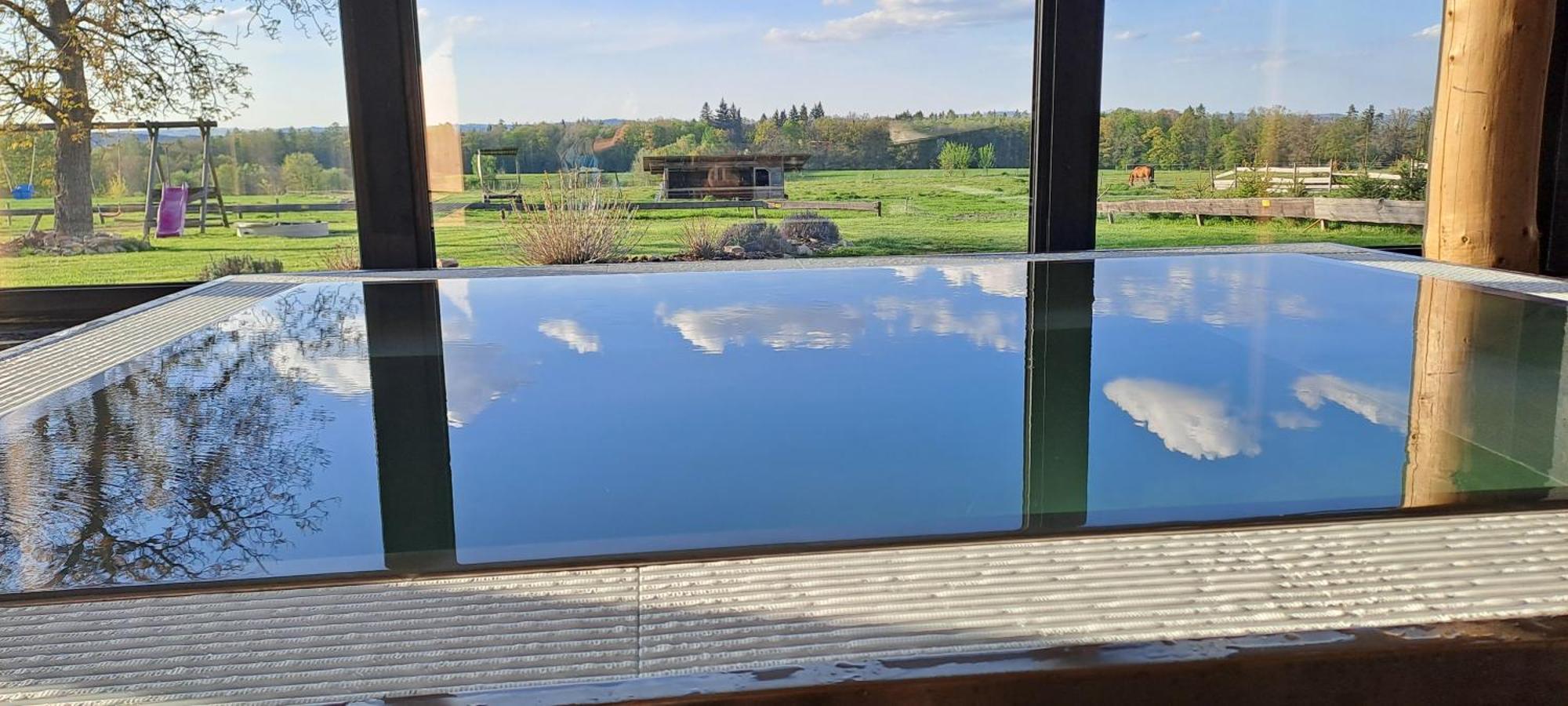 Wellness Srub U Holubu Villa Malsice Kültér fotó