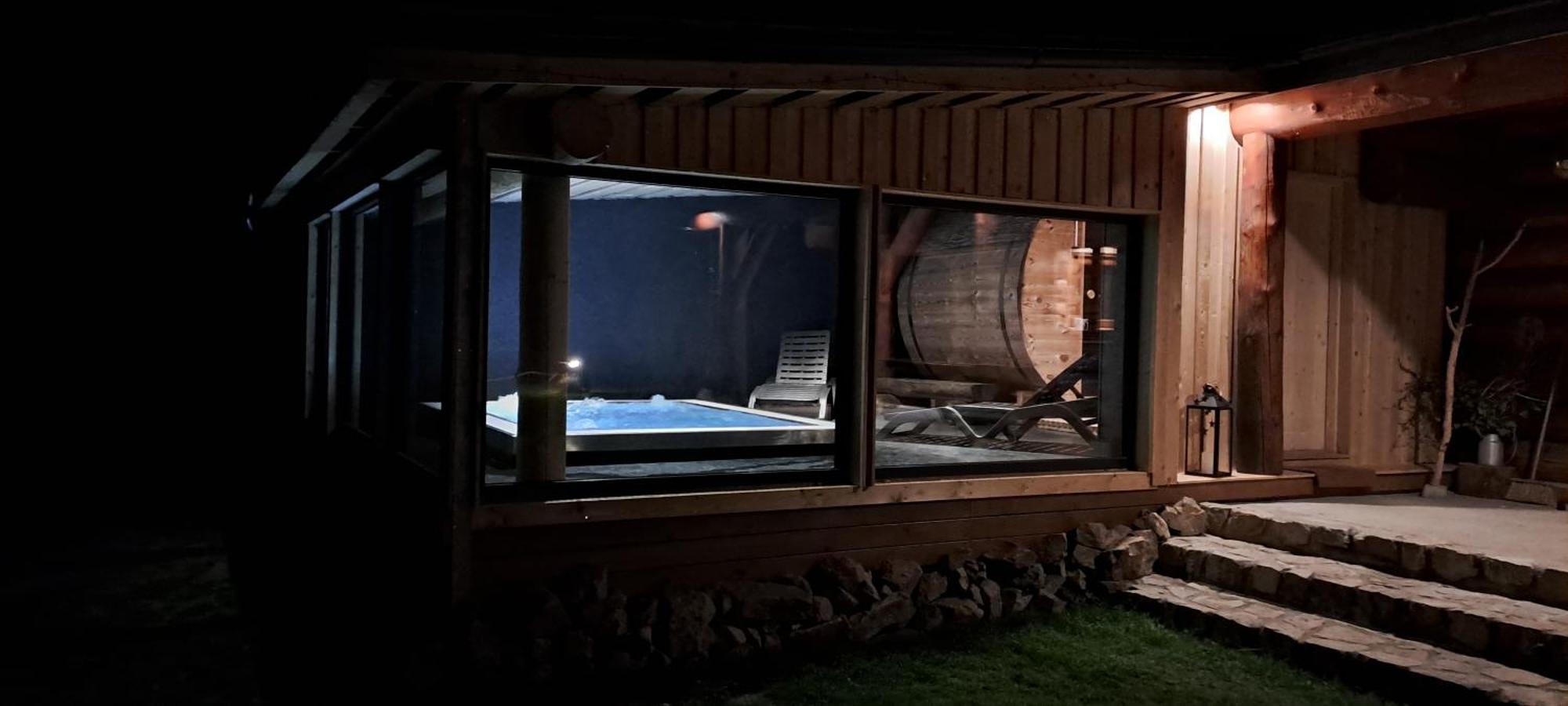 Wellness Srub U Holubu Villa Malsice Kültér fotó
